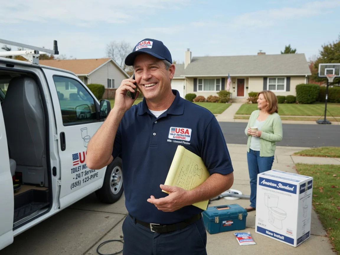 Toilet Installation Aniwa, WI FAQs